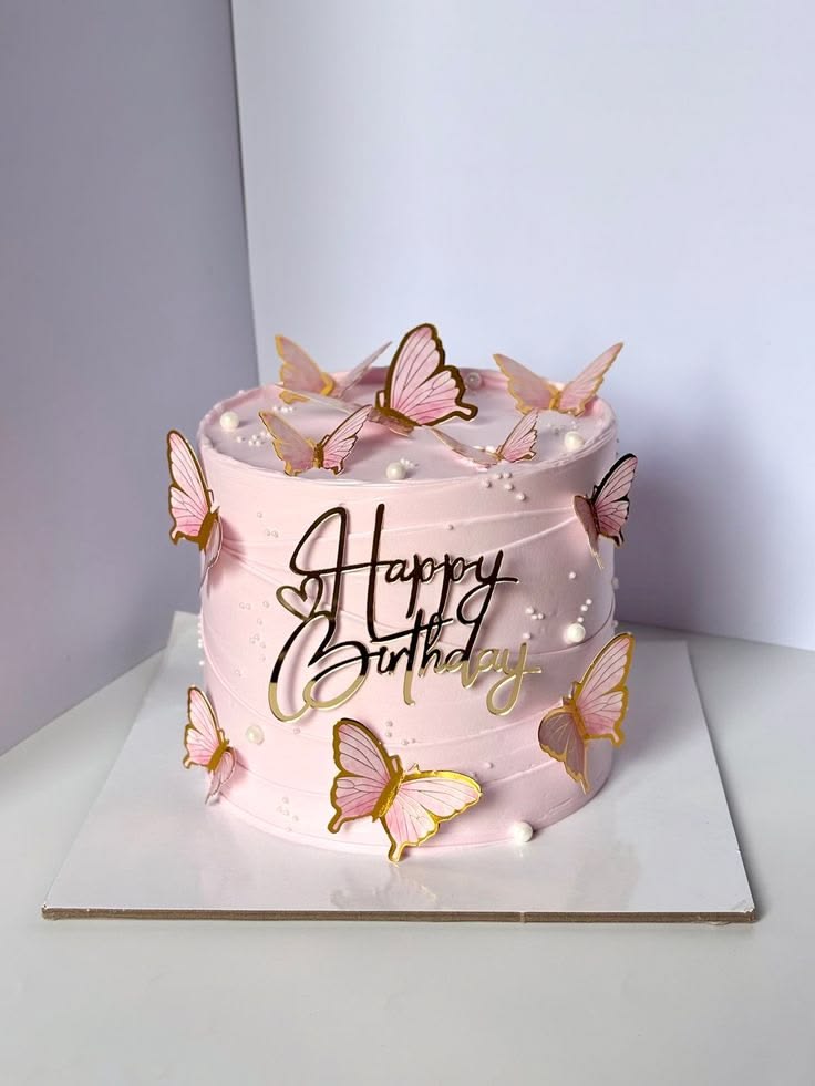 Minimalist Celebration Cake